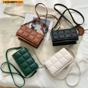 HOMEFISH New Women's Bags, New Literary Women's Bags, Niche Design Shoulder & Crossbody Bags